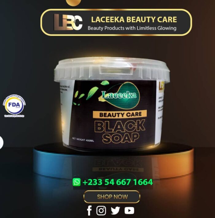 laceeka black soap